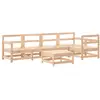 Image de Vidaxl salon de jardin 6 pcs bois de pin massif