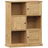 Image de Bibliothèque Vigo 90x35x114,5 Cm Bois Massif De Pin Vidaxl
