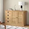 Image de vidaXL Buffet avec tiroirs VIGO 113x40x75 cm bois massif de pin 353187