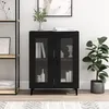Image de vidaXL Buffet noir 695x34x90 cm bois dingénierie 833048