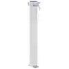 Image de Colonne À Eau De Jardin 100 Cm Acier Inoxydable Carré Vidaxl
