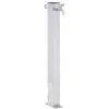 Image de Colonne à eau de jardin - VIDAXL - Acier inoxydable - Base stable - Forme carrée