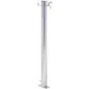 Image de Colonne À Eau De Jardin 80 Cm Acier Inoxydable Rond Vidaxl