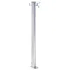 Image de Colonne à eau de jardin - VIDAXL - Acier inoxydable - Base stable - Crochet pratique - Polyvalente