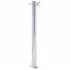 Image de Colonne À Eau De Jardin 100 Cm Acier Inoxydable Rond Vidaxl
