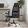 Image de Chaise De Bureau Réglable En Hauteur Noir Vidaxl