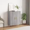 Image de Buffet Sonoma Gris 69,5x34x90 Cm Bois D'ingénierie Vidaxl