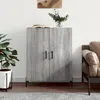 Image de Buffet Sonoma Gris 69,5x34x90 Cm Bois D'ingénierie Vidaxl