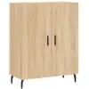 Image de Vidaxl buffet chêne sonoma 69,5x34x90 cm bois d'ingénierie
