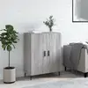 Image de Buffet Sonoma Gris 69,5x34x90 Cm Bois D'ingénierie Vidaxl