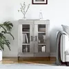 Image de Buffet Sonoma Gris 69,5x34x90 Cm Bois D'ingénierie Vidaxl