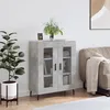 Image de Buffet Gris Béton 69,5x34x90 Cm Bois D'ingénierie Vidaxl