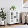 Image de vidaXL Buffet blanc 695x34x90 cm bois dingénierie 827812