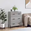 Image de Buffet Sonoma Gris 69,5x34x90 Cm Bois D'ingénierie Vidaxl