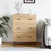 Image de Buffet Chêne Sonoma 69,5x34x90 Cm Bois D'ingénierie Vidaxl