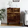 Image de Buffet Chêne Fumé 69,5x34x90 Cm Bois D'ingénierie Vidaxl
