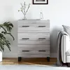 Image de Buffet Sonoma Gris 69,5x34x90 Cm Bois D'ingénierie Vidaxl