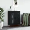 Image de Buffet Noir 69,5x34x90 Cm Bois D'ingénierie Vidaxl