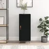 Image de Buffet Noir 34,5x34x90 Cm Bois D'ingénierie Vidaxl