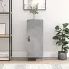 Image de Buffet Gris Béton 34,5x34x90 Cm Bois D'ingénierie Vidaxl