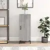 Image de Buffet Sonoma Gris 34,5x34x90 Cm Bois D'ingénierie Vidaxl