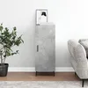 Image de Buffet Gris Béton 34,5x34x90 Cm Bois D'ingénierie Vidaxl