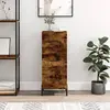 Image de Buffet Chêne Fumé 34,5x34x90 Cm Bois D'ingénierie Vidaxl