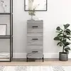 Image de Buffet Sonoma Gris 34,5x34x90 Cm Bois D'ingénierie Vidaxl