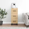 Image de Buffet Chêne Sonoma 34,5x34x90 Cm Bois D'ingénierie Vidaxl