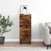 Image de Buffet Chêne Fumé 34,5x34x90 Cm Bois D'ingénierie Vidaxl