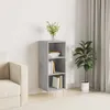 Image de Buffet Gris Béton 34,5x32,5x90 Cm Bois D'ingénierie Vidaxl