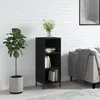 Image de Buffet Noir 34,5x32,5x90 Cm Bois D'ingénierie Vidaxl