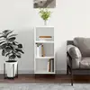 Image de Buffet Blanc 34,5x32,5x90 Cm Bois D'ingénierie Vidaxl