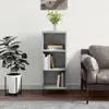 Image de Buffet Gris Béton 34,5x32,5x90 Cm Bois D'ingénierie Vidaxl
