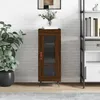 Image de Buffet Chêne Marron 34,5x34x90 Cm Bois D'ingénierie Vidaxl