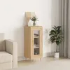 Image de Buffet Chêne Sonoma 34,5x34x90 Cm Bois D'ingénierie Vidaxl