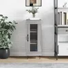 Image de Buffet Sonoma Gris 34,5x34x90 Cm Bois D'ingénierie Vidaxl