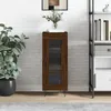 Image de Buffet Chêne Marron 34,5x34x90 Cm Bois D'ingénierie Vidaxl