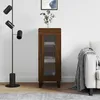 Image de Buffet Chêne Marron 34,5x34x90 Cm Bois D'ingénierie Vidaxl