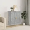 Image de Buffet Gris Béton 69,5x34x90 Cm Bois D'ingénierie Vidaxl