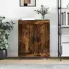 Image de Buffet Chêne Fumé 69,5x34x90 Cm Bois D'ingénierie Vidaxl