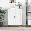Image de Buffet Blanc 69,5x34x90 Cm Bois D'ingénierie Vidaxl