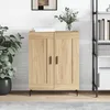 Image de Buffet Chêne Sonoma 69,5x34x90 Cm Bois D'ingénierie Vidaxl