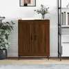 Image de Buffet Chêne Marron 69,5x34x90 Cm Bois D'ingénierie Vidaxl