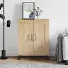 Image de Buffet Chêne Sonoma 69,5x34x90 Cm Bois D'ingénierie Vidaxl