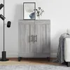 Image de Buffet Sonoma Gris 69,5x34x90 Cm Bois D'ingénierie Vidaxl