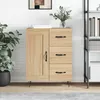 Image de Buffet Chêne Sonoma 69,5x34x90 Cm Bois D'ingénierie Vidaxl