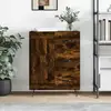 Image de Buffet Chêne Fumé 69,5x34x90 Cm Bois D'ingénierie Vidaxl
