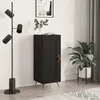 Image de Buffet Noir 34,5x34x90 Cm Bois D'ingénierie Vidaxl