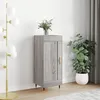 Image de Buffet Sonoma Gris 34,5x34x90 Cm Bois D'ingénierie Vidaxl